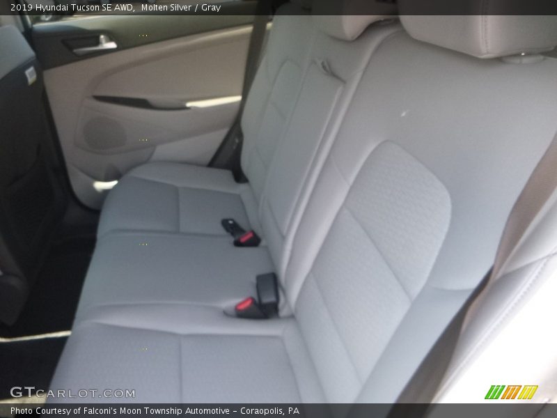 Molten Silver / Gray 2019 Hyundai Tucson SE AWD