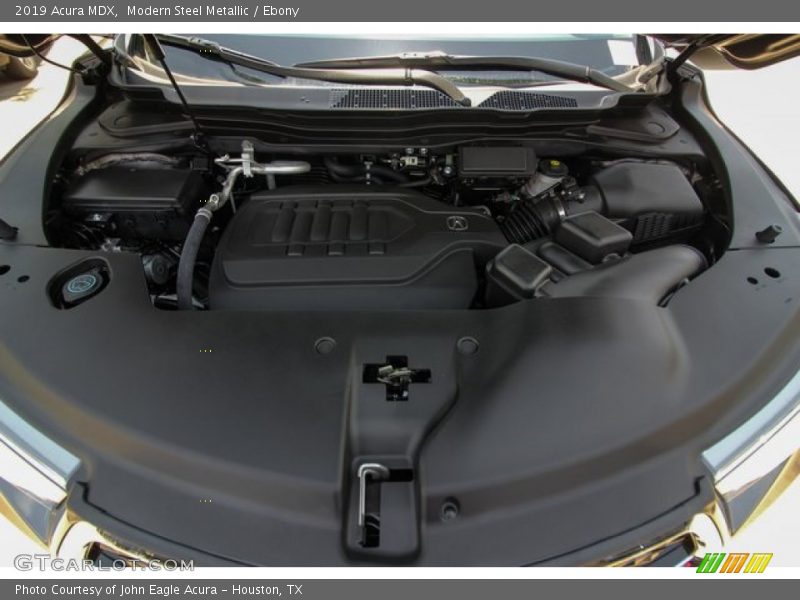 Modern Steel Metallic / Ebony 2019 Acura MDX