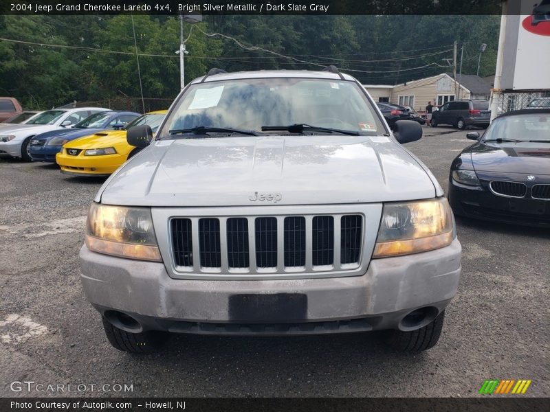 Bright Silver Metallic / Dark Slate Gray 2004 Jeep Grand Cherokee Laredo 4x4