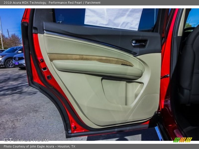 Performance Red Pearl / Parchment 2019 Acura MDX Technology