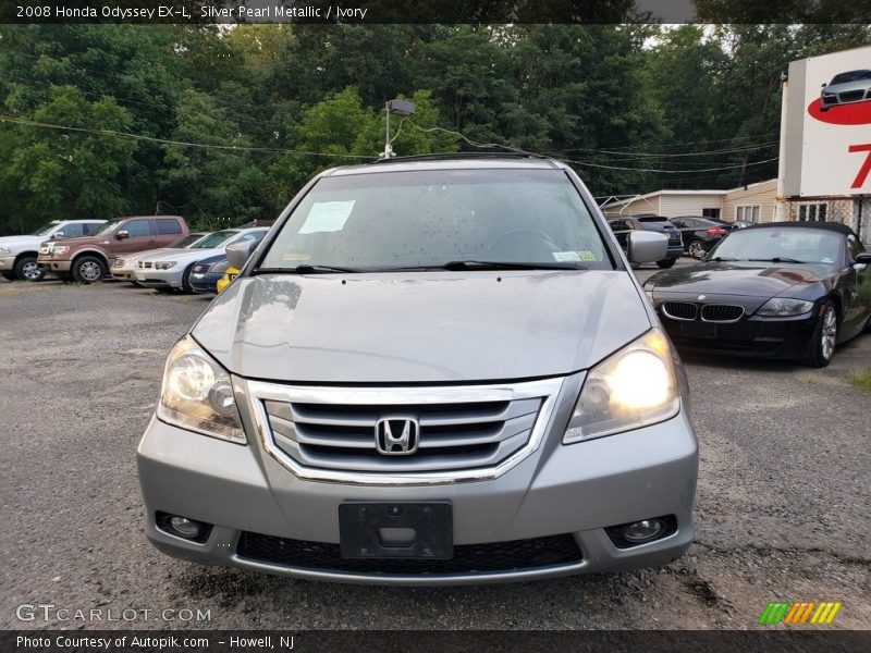 Silver Pearl Metallic / Ivory 2008 Honda Odyssey EX-L