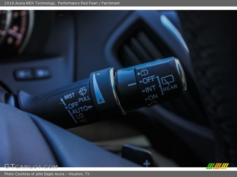 Performance Red Pearl / Parchment 2019 Acura MDX Technology