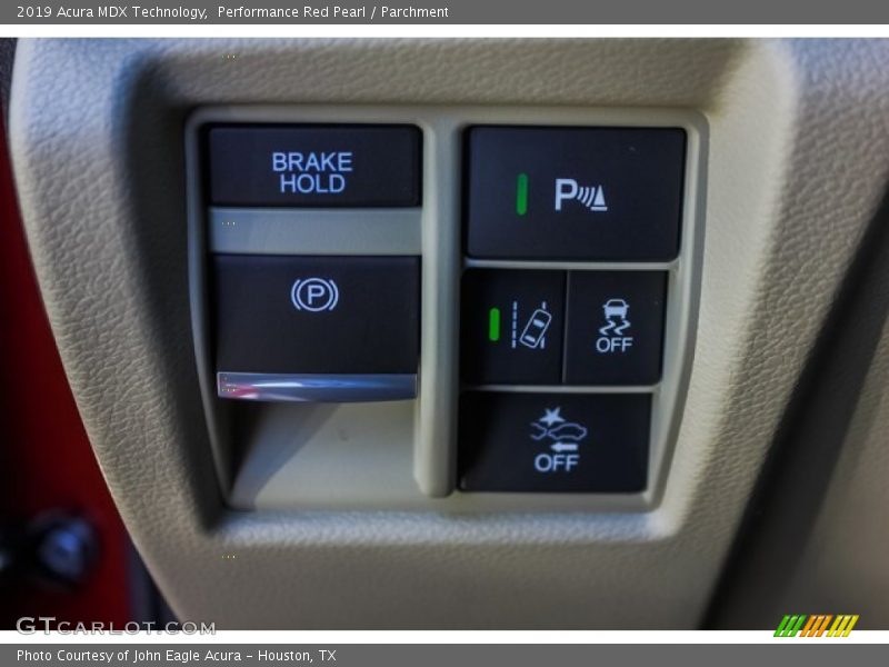 Performance Red Pearl / Parchment 2019 Acura MDX Technology