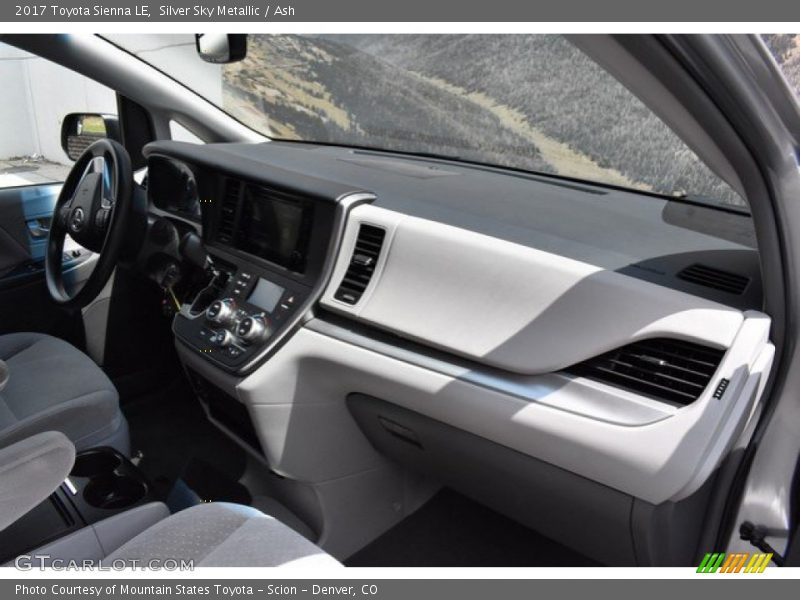 Silver Sky Metallic / Ash 2017 Toyota Sienna LE