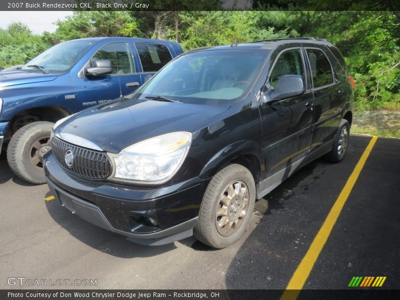 Black Onyx / Gray 2007 Buick Rendezvous CXL