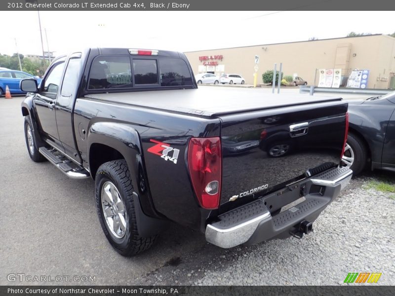 Black / Ebony 2012 Chevrolet Colorado LT Extended Cab 4x4
