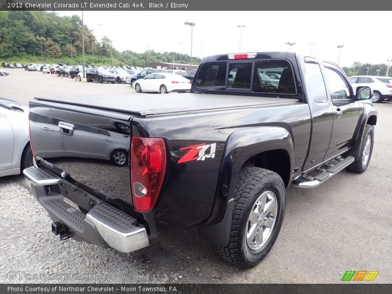 Black / Ebony 2012 Chevrolet Colorado LT Extended Cab 4x4