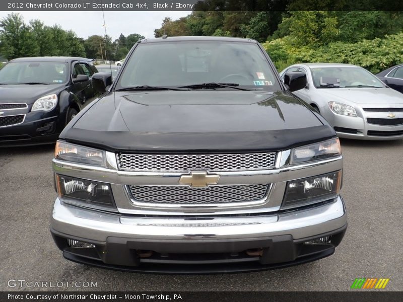 Black / Ebony 2012 Chevrolet Colorado LT Extended Cab 4x4