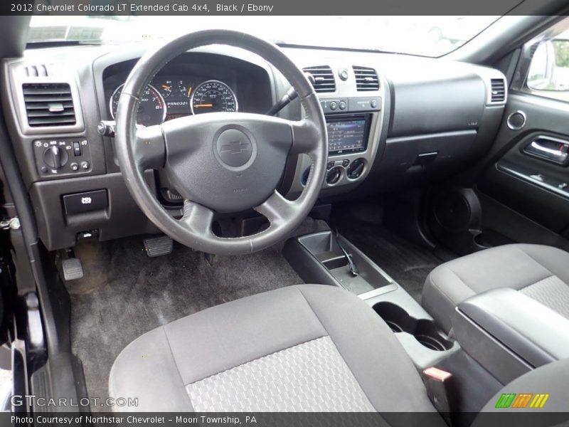 Black / Ebony 2012 Chevrolet Colorado LT Extended Cab 4x4