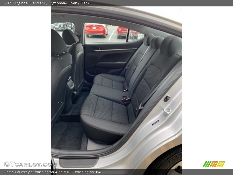 Rear Seat of 2020 Elantra SE