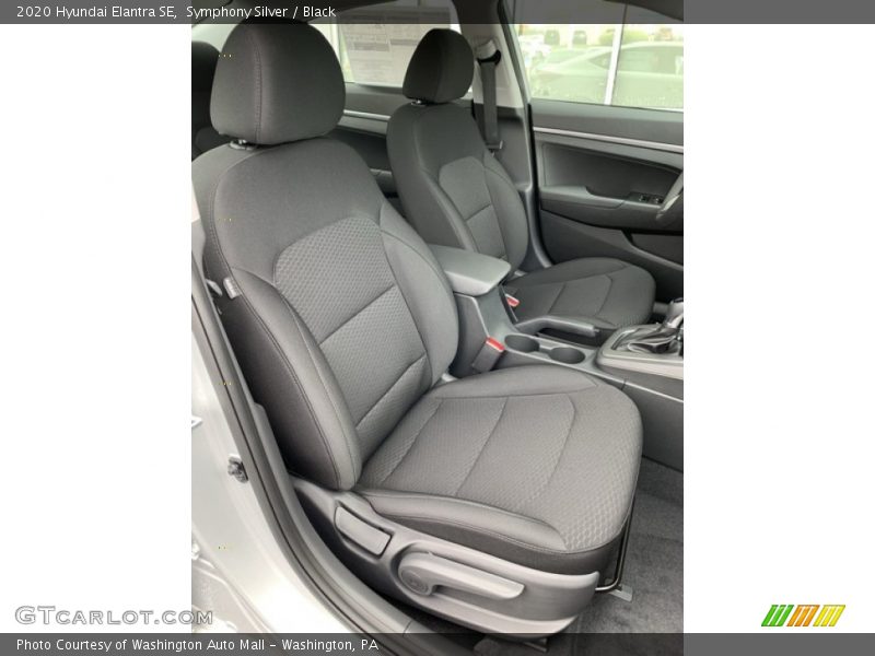 Front Seat of 2020 Elantra SE