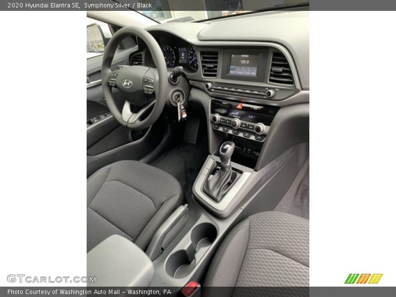 Dashboard of 2020 Elantra SE