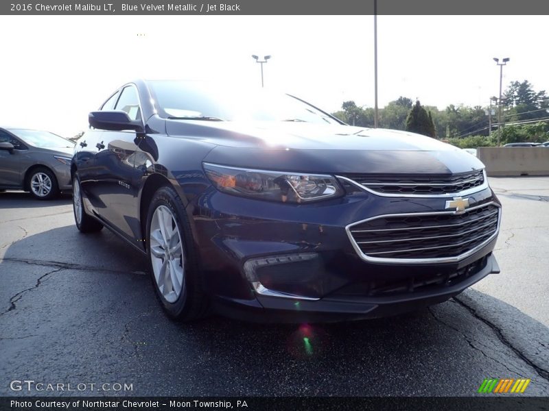 Blue Velvet Metallic / Jet Black 2016 Chevrolet Malibu LT