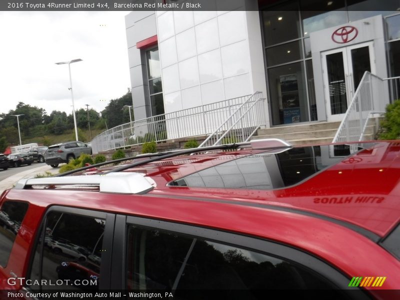 Barcelona Red Metallic / Black 2016 Toyota 4Runner Limited 4x4