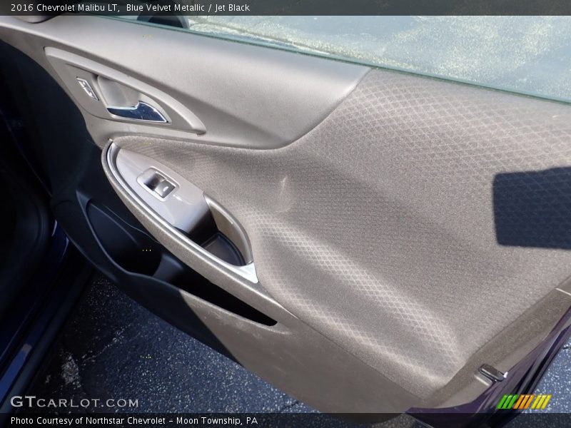 Blue Velvet Metallic / Jet Black 2016 Chevrolet Malibu LT