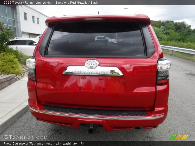Barcelona Red Metallic / Black 2016 Toyota 4Runner Limited 4x4