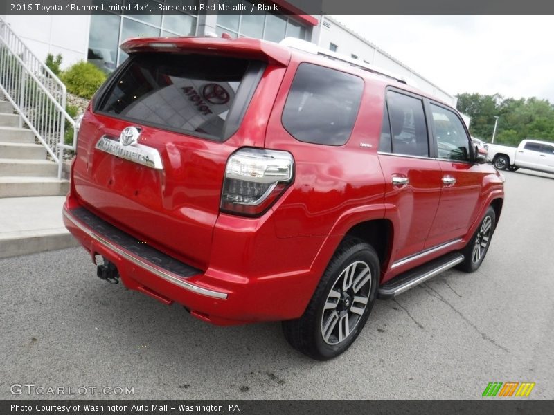 Barcelona Red Metallic / Black 2016 Toyota 4Runner Limited 4x4