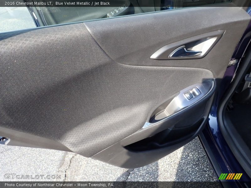 Blue Velvet Metallic / Jet Black 2016 Chevrolet Malibu LT