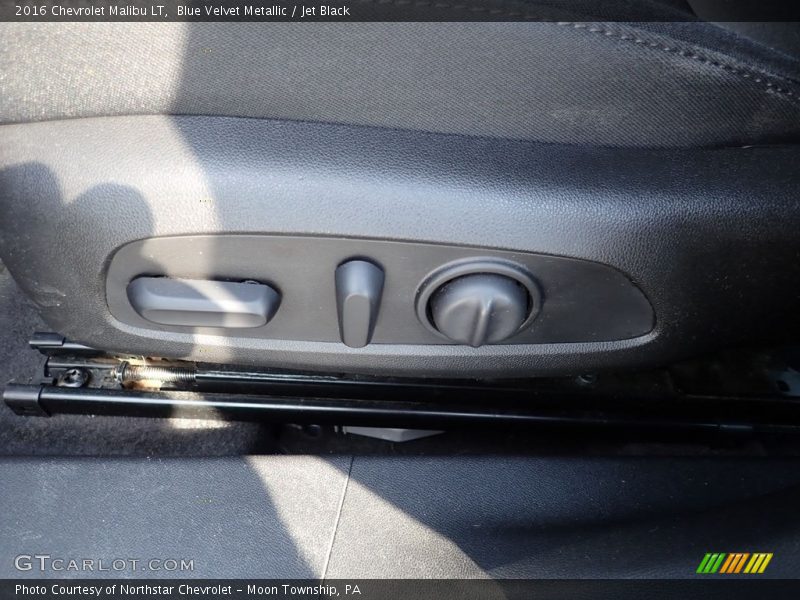 Blue Velvet Metallic / Jet Black 2016 Chevrolet Malibu LT
