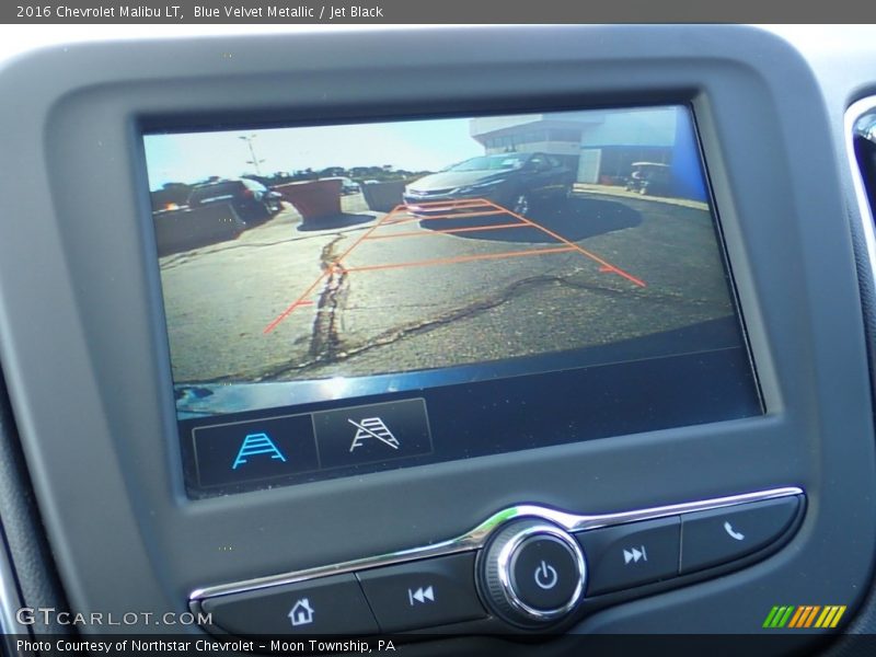 Blue Velvet Metallic / Jet Black 2016 Chevrolet Malibu LT