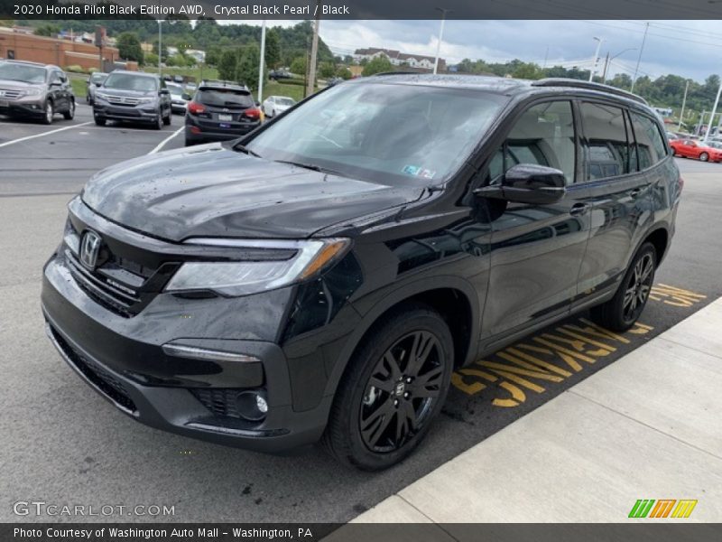 Crystal Black Pearl / Black 2020 Honda Pilot Black Edition AWD