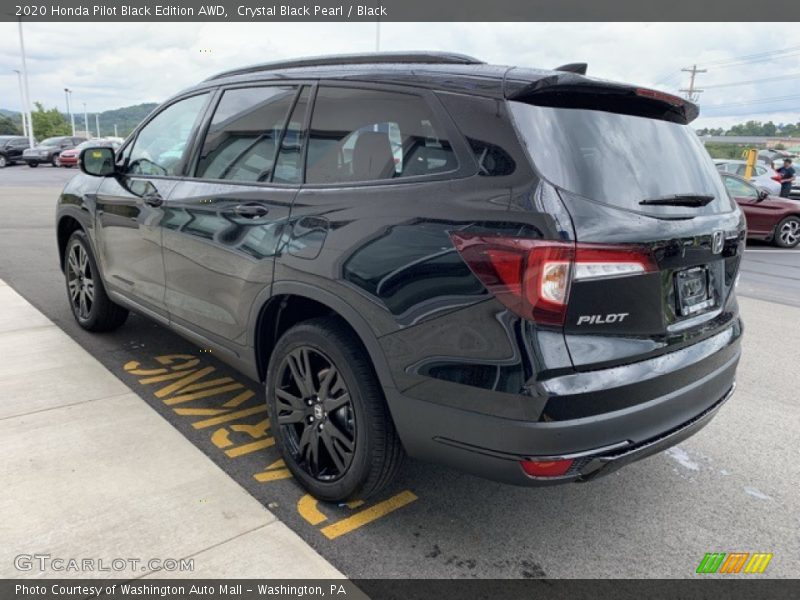 Crystal Black Pearl / Black 2020 Honda Pilot Black Edition AWD