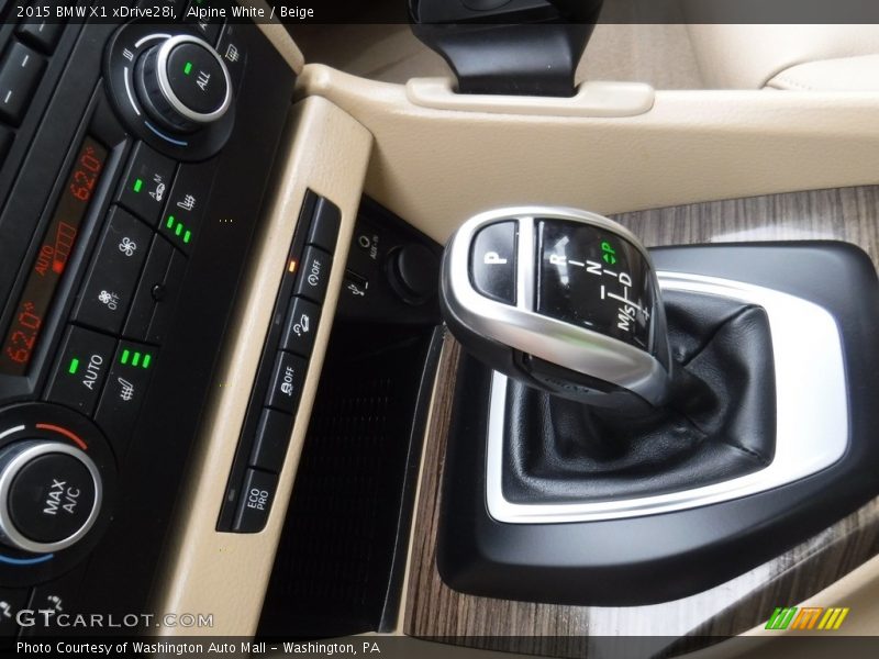 Alpine White / Beige 2015 BMW X1 xDrive28i