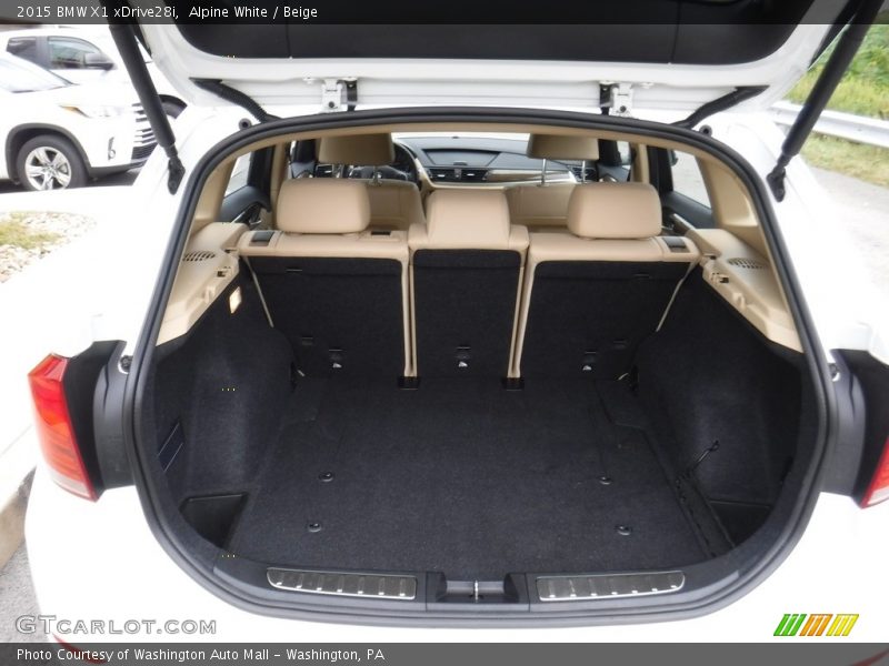 Alpine White / Beige 2015 BMW X1 xDrive28i
