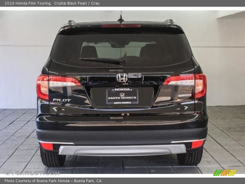 Crystal Black Pearl / Gray 2019 Honda Pilot Touring