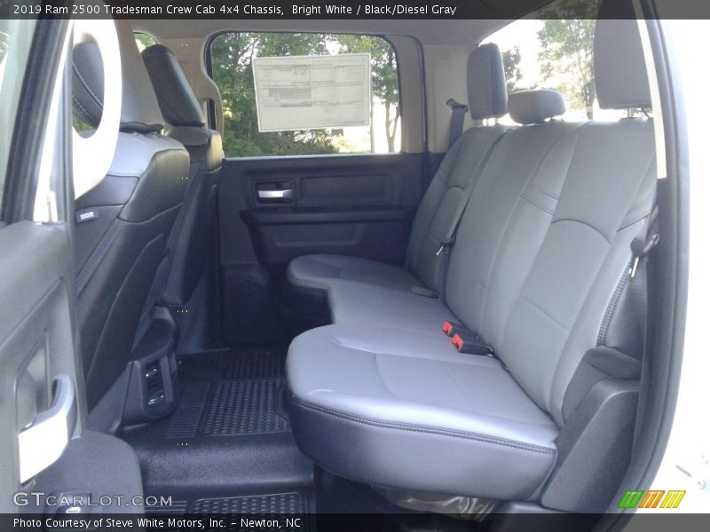 Bright White / Black/Diesel Gray 2019 Ram 2500 Tradesman Crew Cab 4x4 Chassis
