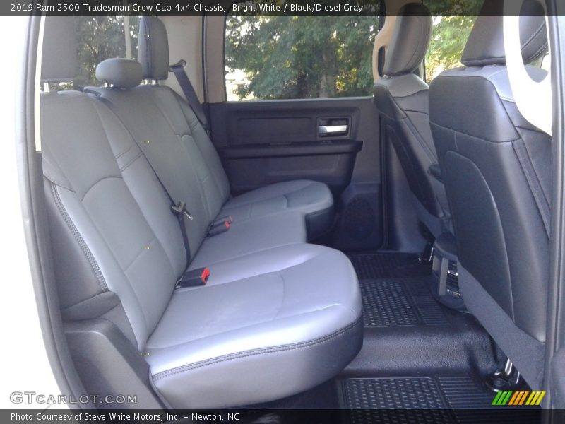 Bright White / Black/Diesel Gray 2019 Ram 2500 Tradesman Crew Cab 4x4 Chassis