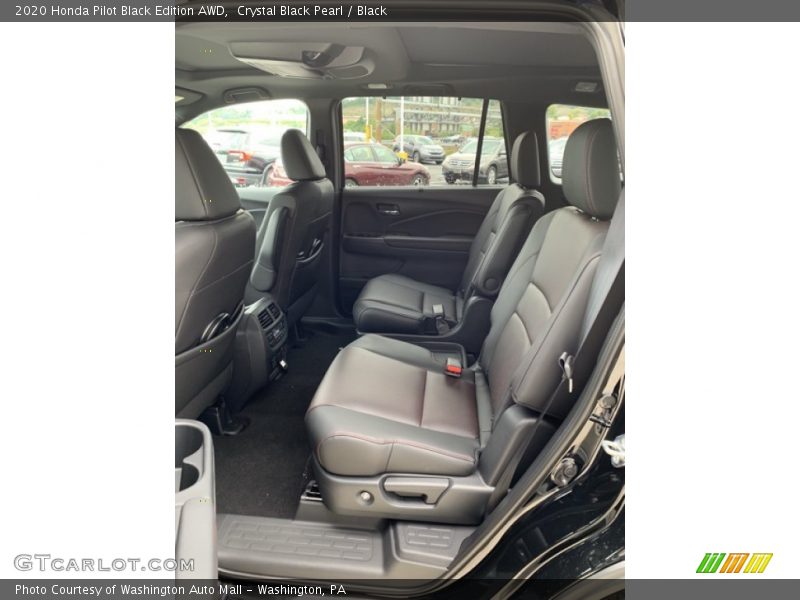 Rear Seat of 2020 Pilot Black Edition AWD