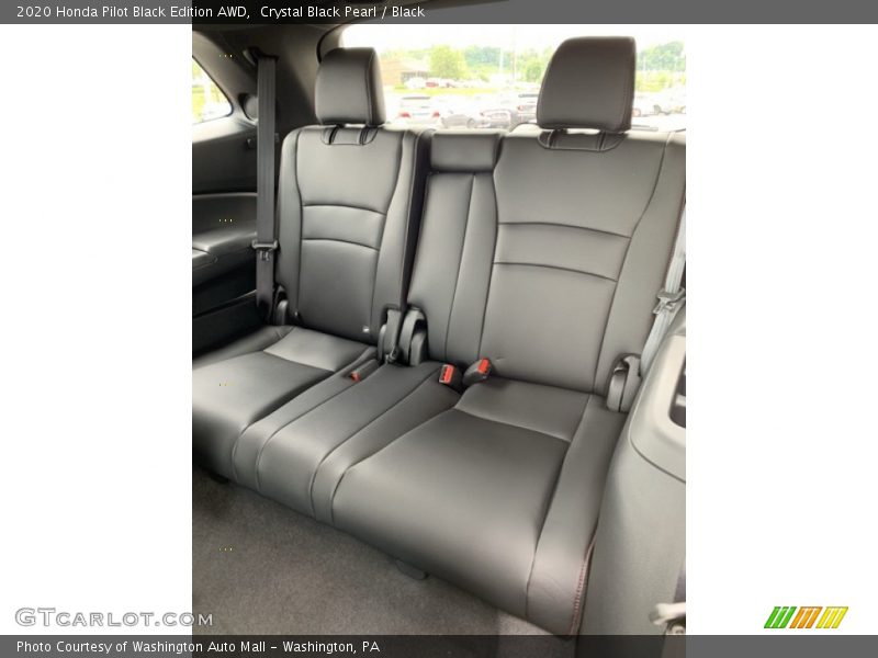 Rear Seat of 2020 Pilot Black Edition AWD