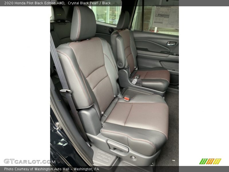 Rear Seat of 2020 Pilot Black Edition AWD