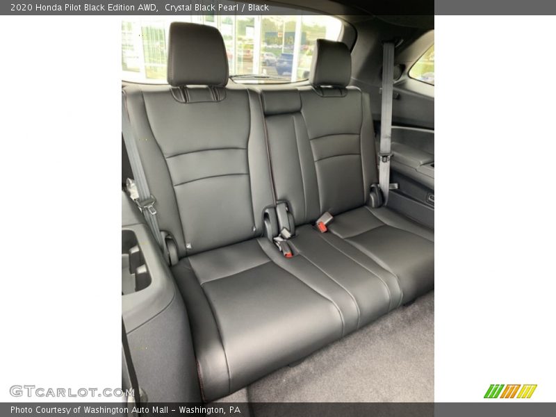 Rear Seat of 2020 Pilot Black Edition AWD