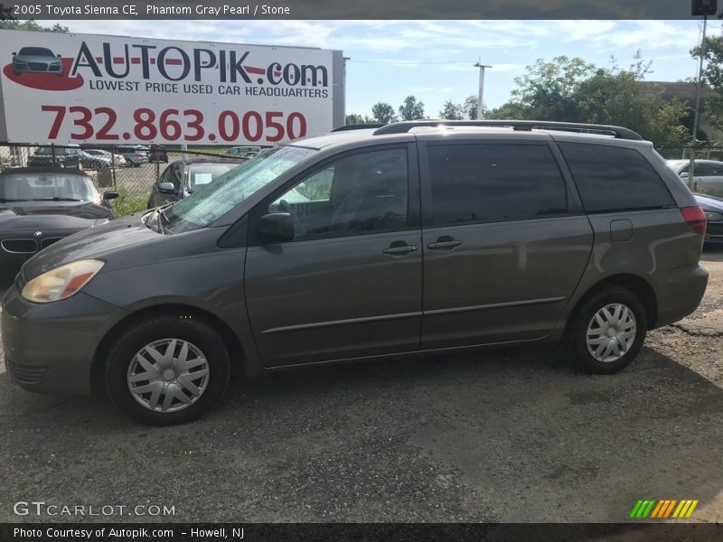 Phantom Gray Pearl / Stone 2005 Toyota Sienna CE