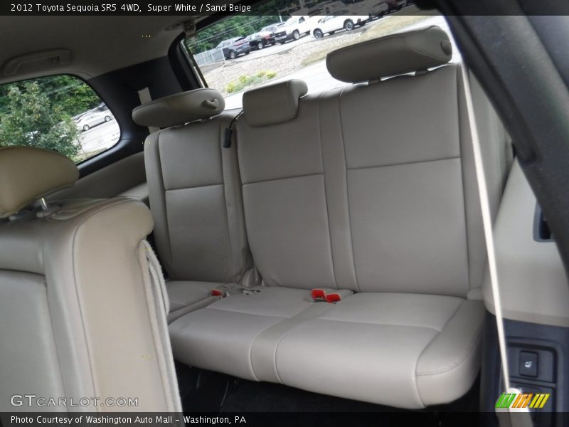 Super White / Sand Beige 2012 Toyota Sequoia SR5 4WD