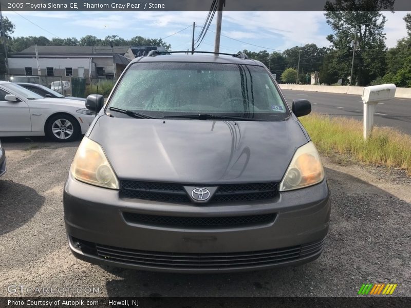 Phantom Gray Pearl / Stone 2005 Toyota Sienna CE