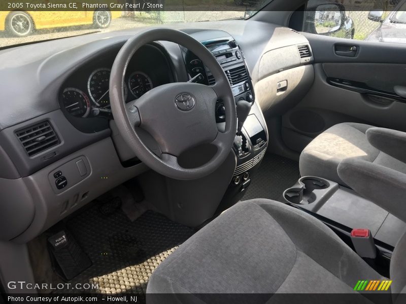 Phantom Gray Pearl / Stone 2005 Toyota Sienna CE
