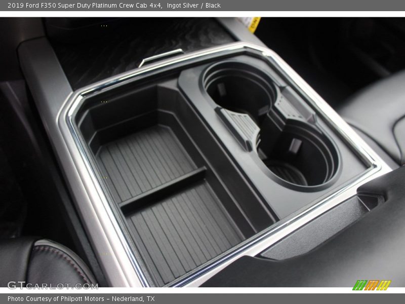 Ingot Silver / Black 2019 Ford F350 Super Duty Platinum Crew Cab 4x4
