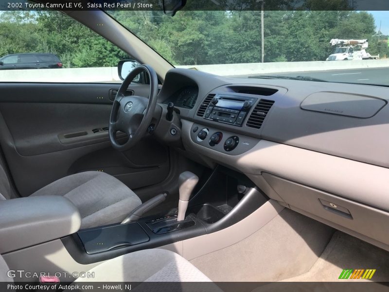 Salsa Red Pearl / Stone 2002 Toyota Camry LE V6