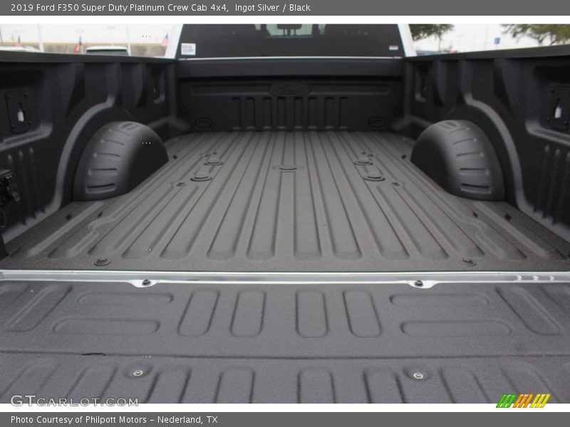 Ingot Silver / Black 2019 Ford F350 Super Duty Platinum Crew Cab 4x4