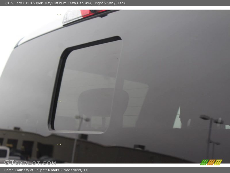 Ingot Silver / Black 2019 Ford F350 Super Duty Platinum Crew Cab 4x4