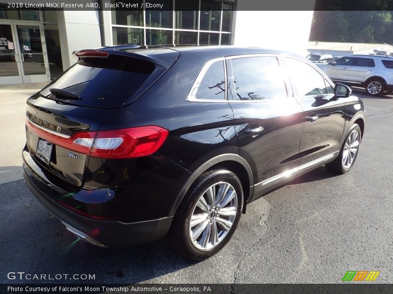 Black Velvet / Ebony 2018 Lincoln MKX Reserve AWD