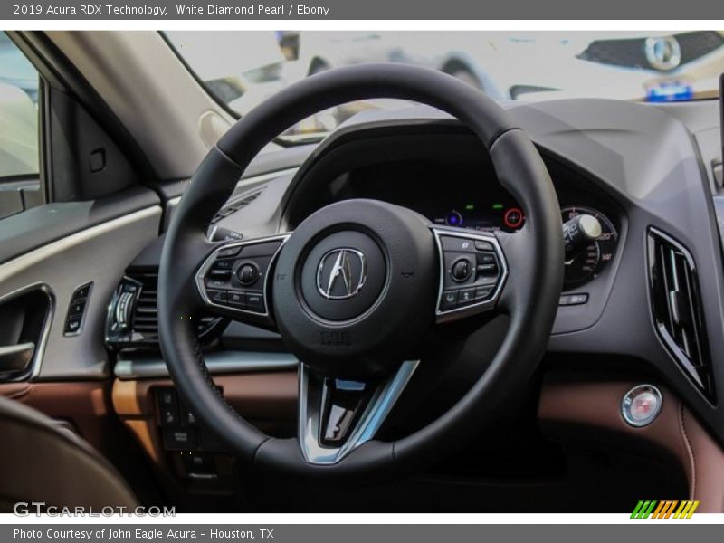 White Diamond Pearl / Ebony 2019 Acura RDX Technology