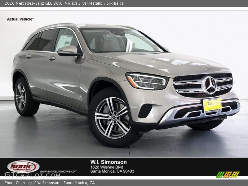 Mojave Silver Metallic / Silk Beige 2020 Mercedes-Benz GLC 300