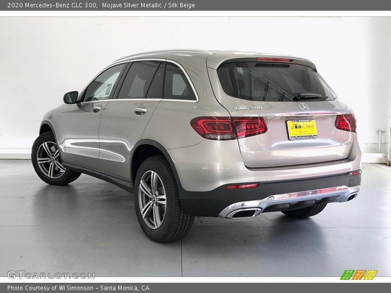 Mojave Silver Metallic / Silk Beige 2020 Mercedes-Benz GLC 300