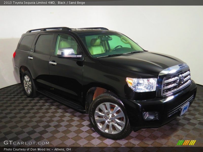 Black / Sand Beige 2013 Toyota Sequoia Limited 4WD