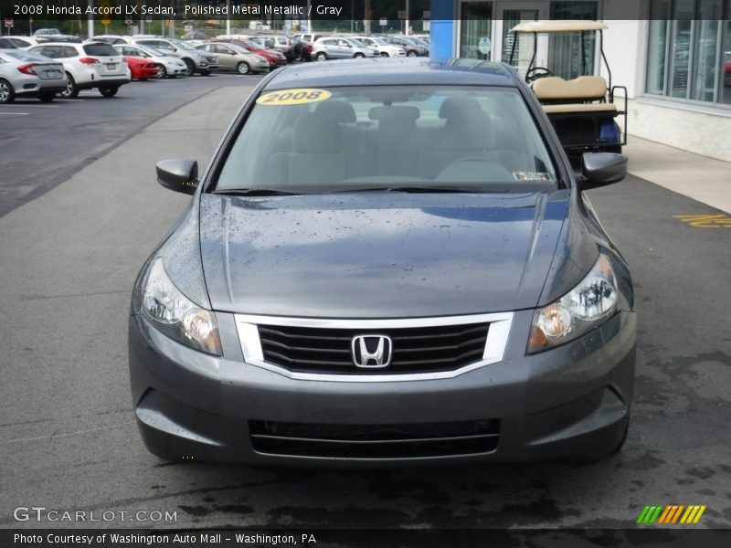 Polished Metal Metallic / Gray 2008 Honda Accord LX Sedan