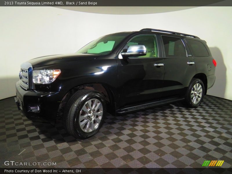 Black / Sand Beige 2013 Toyota Sequoia Limited 4WD